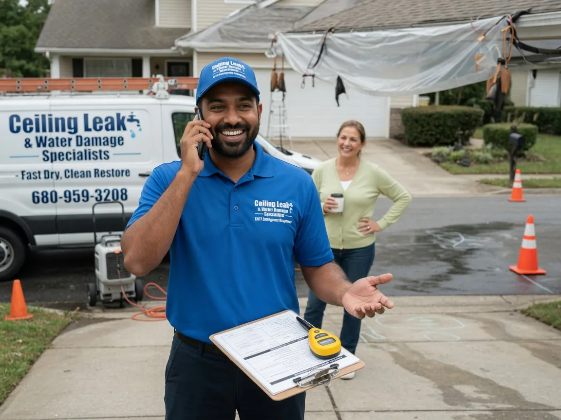 Ceiling Leak Cleanup Plaistow, NH FAQs